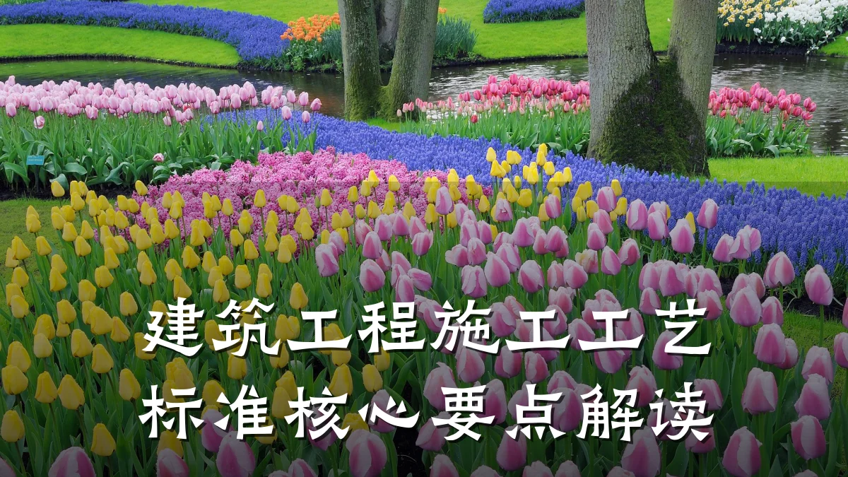 建筑工程施工工艺标准核心要点解读