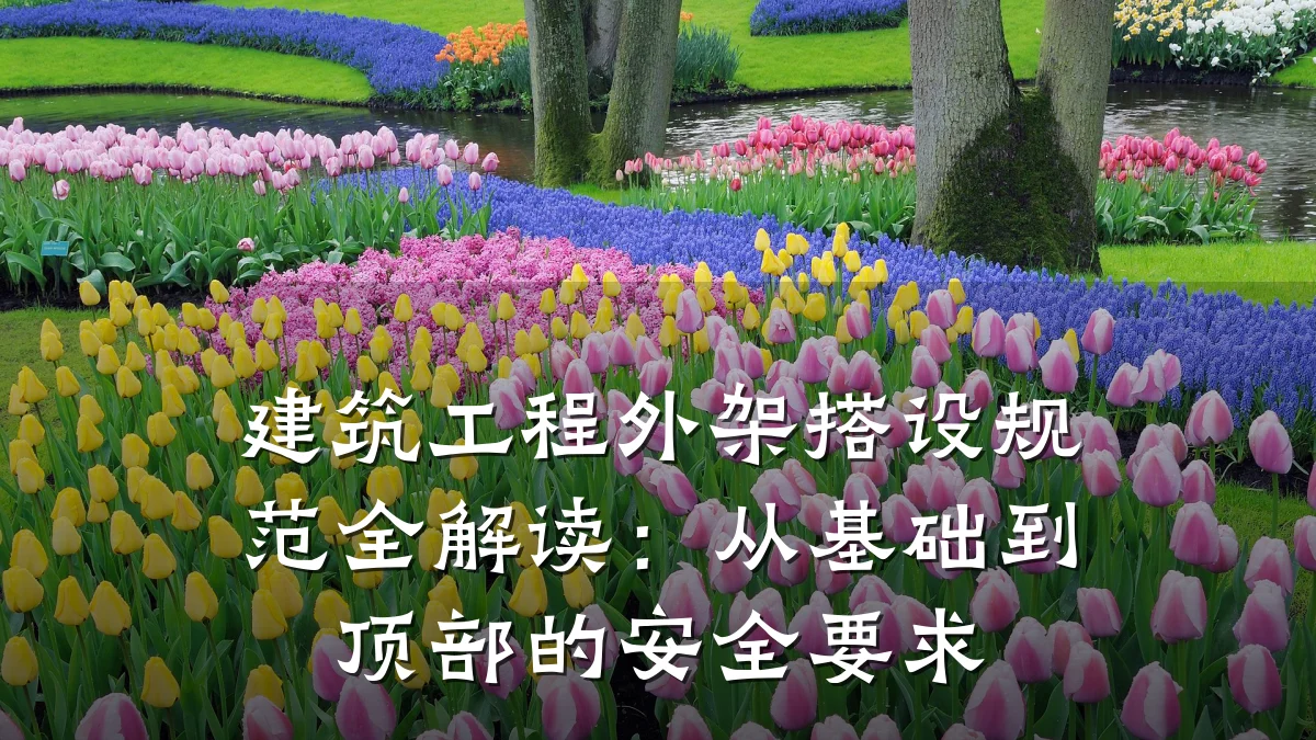 建筑工程外架搭设规范全解读：从基础到顶部的安全要求