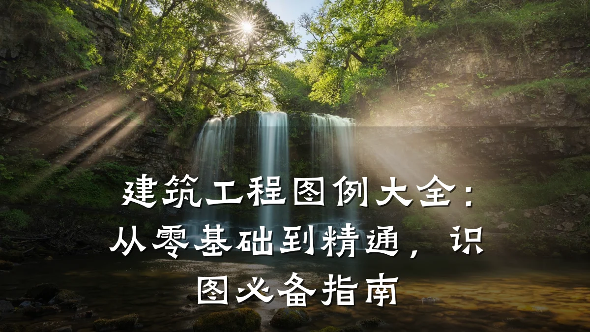 建筑工程图例大全：从零基础到精通，识图必备指南