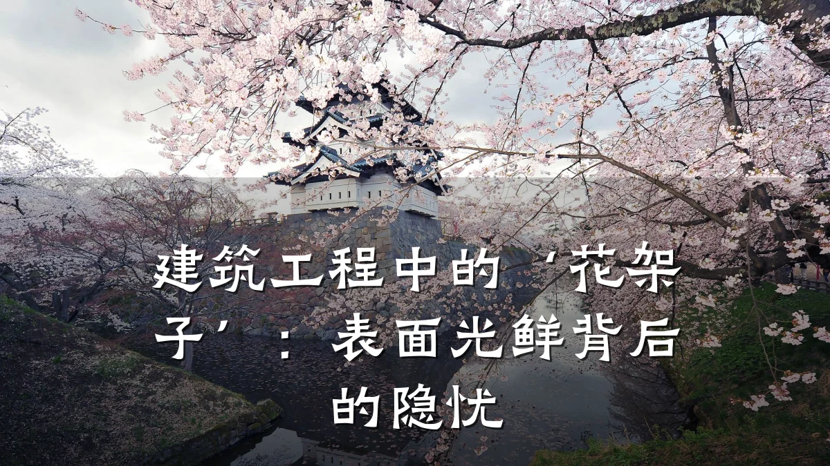 建筑工程中的‘花架子’:表面光鲜背后的隐忧