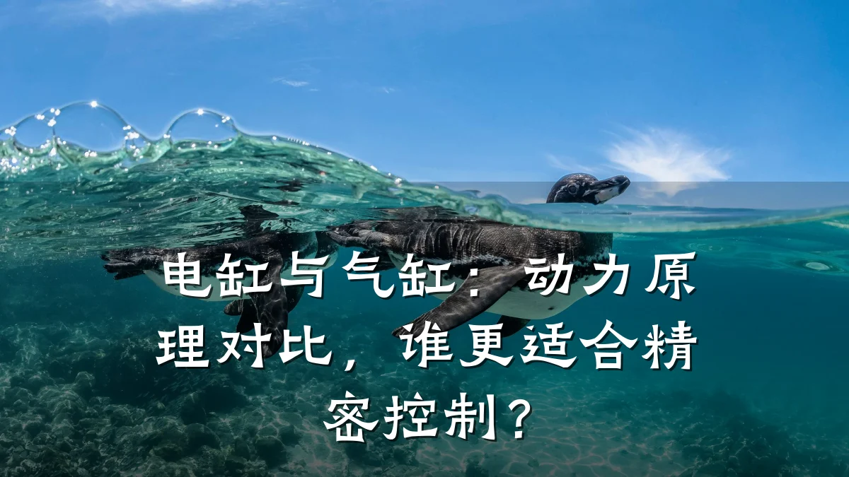 电缸与气缸：动力原理对比，谁更适合精密控制？