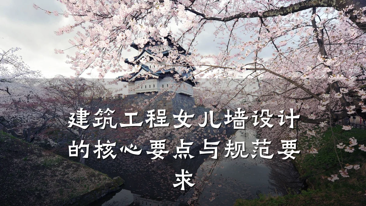 建筑工程女儿墙设计的核心要点与规范要求