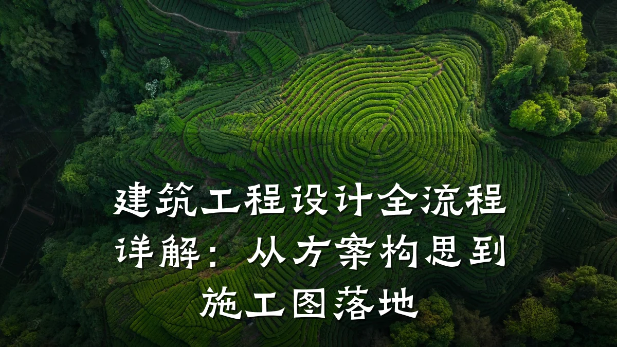 建筑工程设计全流程详解：从方案构思到施工图落地