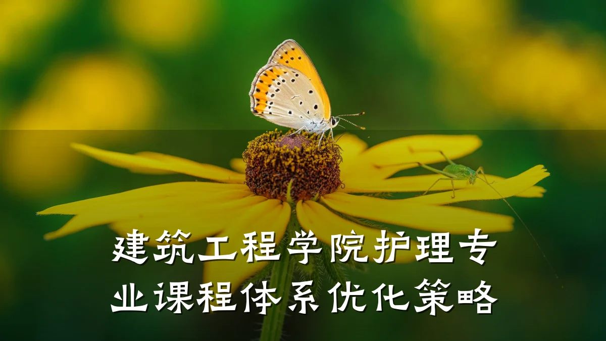 建筑工程学院护理专业课程体系优化策略