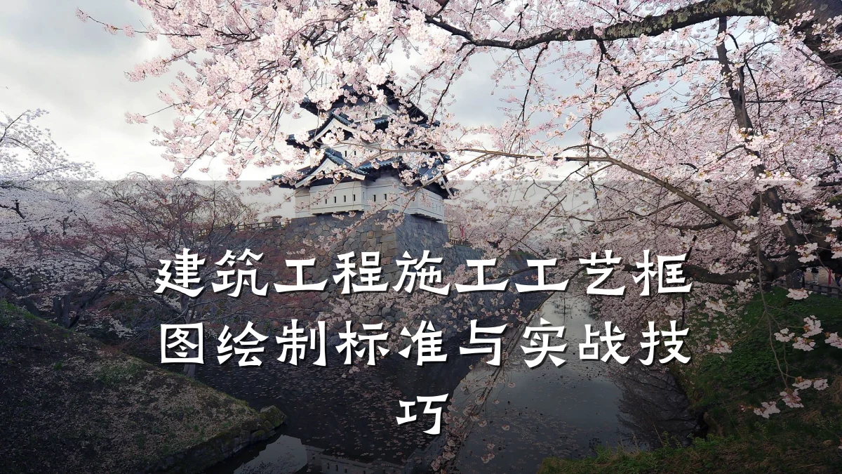 建筑工程施工工艺框图绘制标准与实战技巧