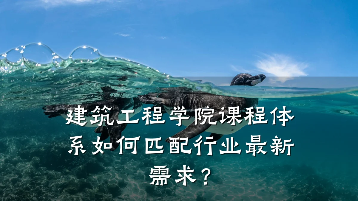 建筑工程学院课程体系如何匹配行业最新需求?