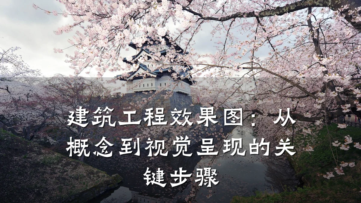 建筑工程效果图:从概念到视觉呈现的关键步骤