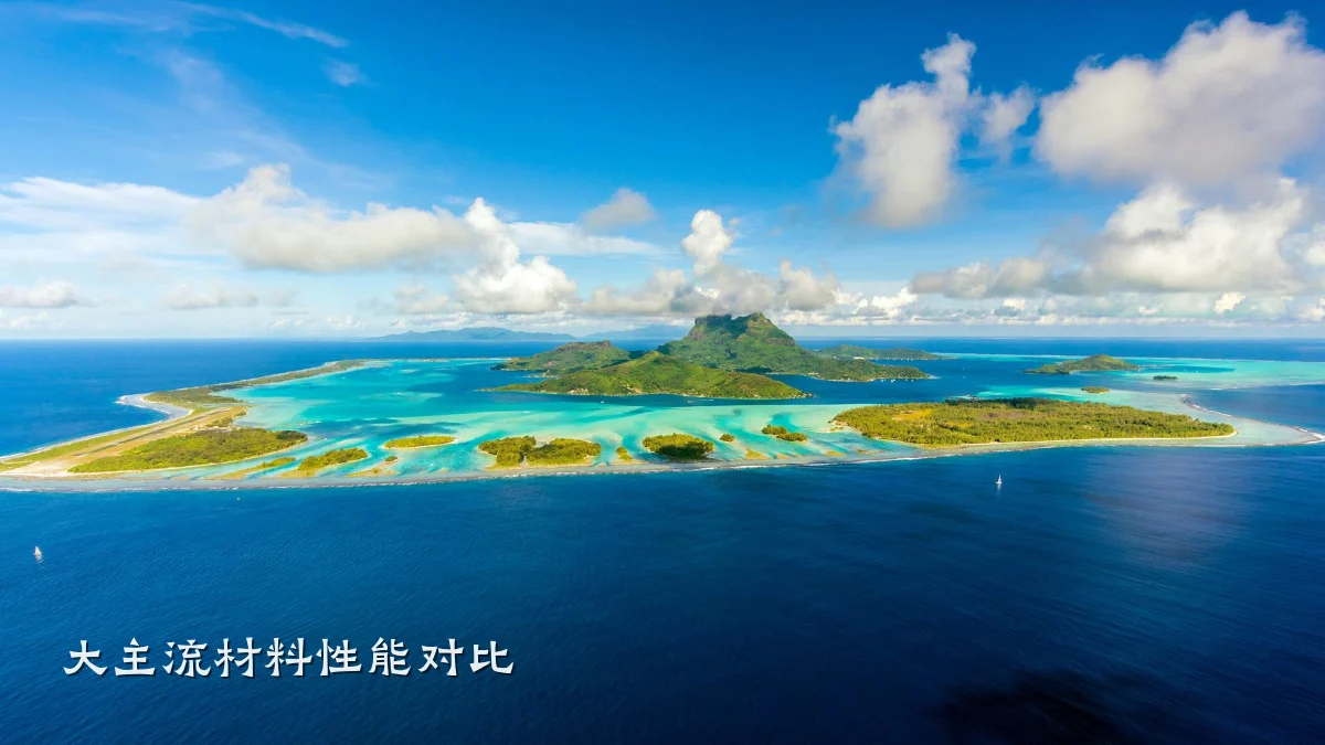 大主流材料性能对比