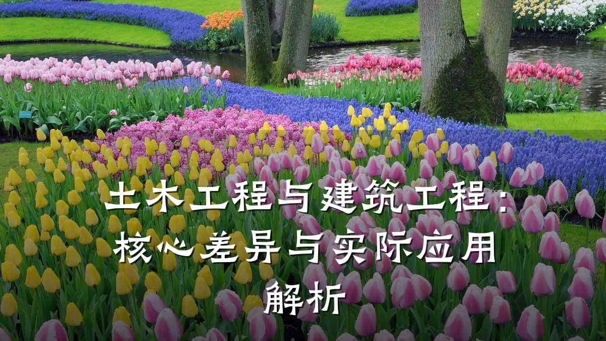 土木工程与建筑工程:核心差异与实际应用解析