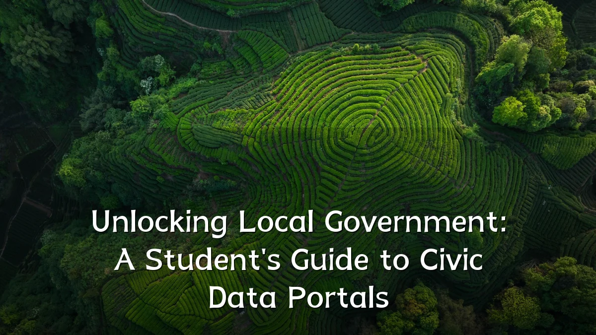 Unlocking Local Government: A Student's Guide to Civic Data Portals