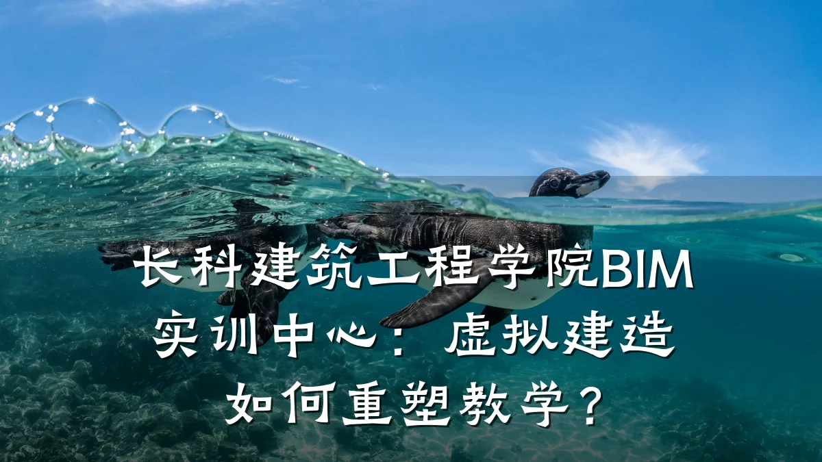 长科建筑工程学院BIM实训中心:虚拟建造如何重塑教学?