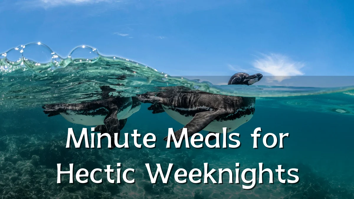 Minute Meals for Hectic Weeknights
