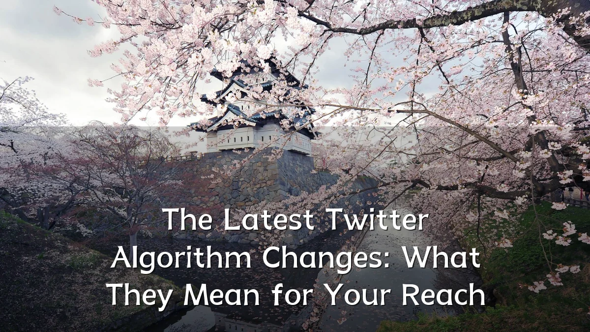 The Latest Twitter Algorithm Changes: What They Mean for Your Reach