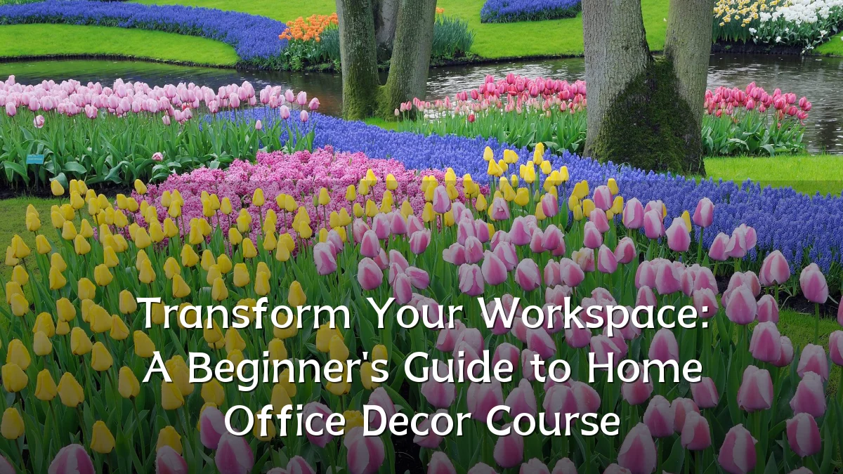 Transform Your Workspace: A Beginner's Guide to Home Office Decor Course