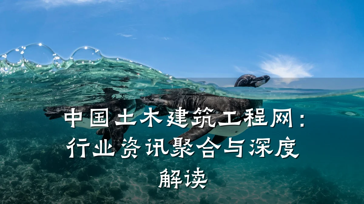 中国土木建筑工程网:行业资讯聚合与深度解读
